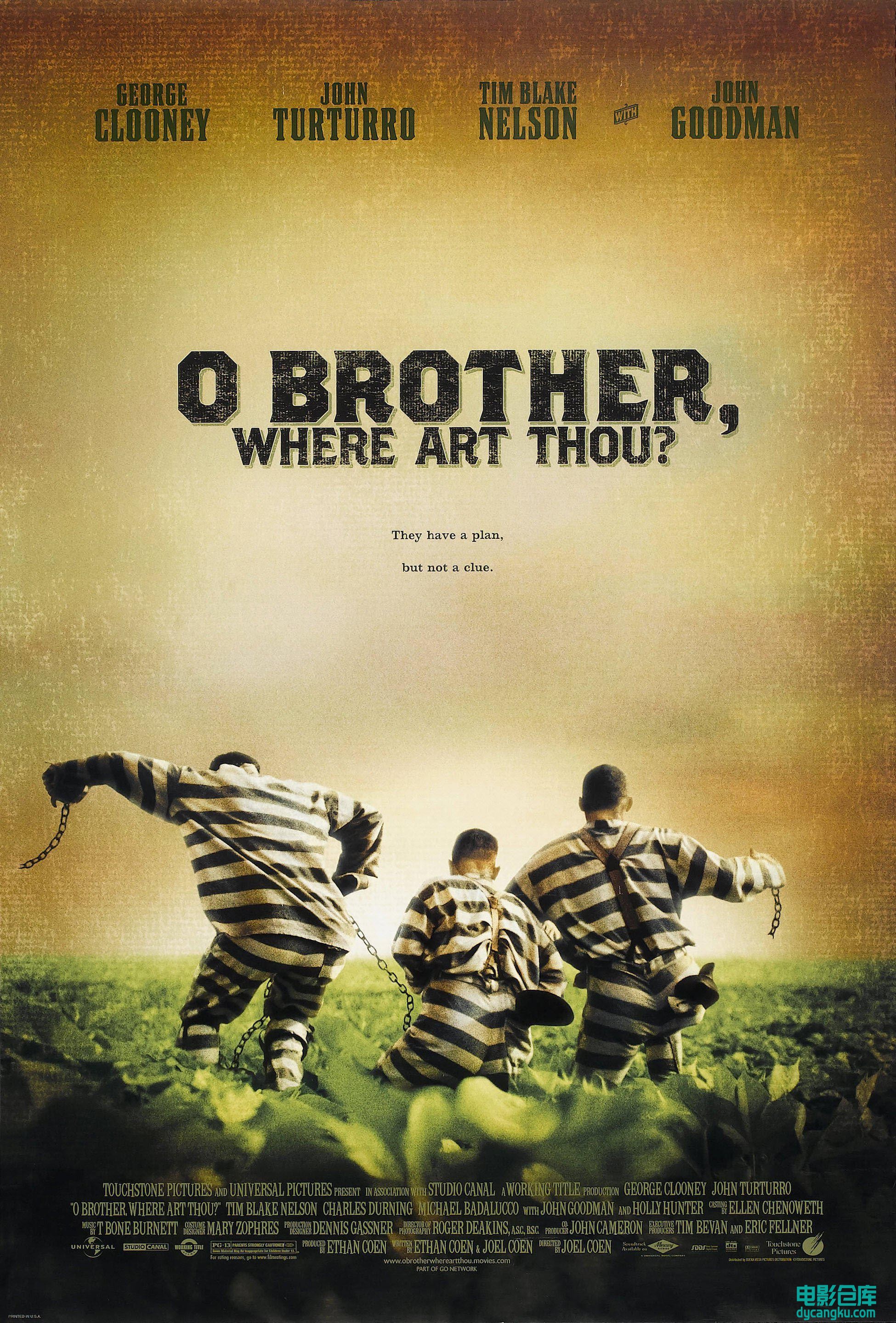 逃狱三王 O Brother, Where Art Thou 2000.jpg